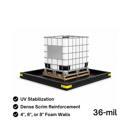 DuraFlex 36-mil Drive-Over Foam Wall Secondary Spill Containment Berm