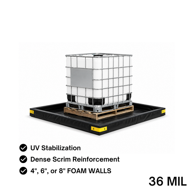 DuraFlex 36 Mil Drive-Over Foam Wall Secondary Spill Containment Berm
