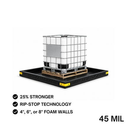DuraFlex Heavy Duty 45 Mil Drive-Over Foam Wall Secondary Spill Berm