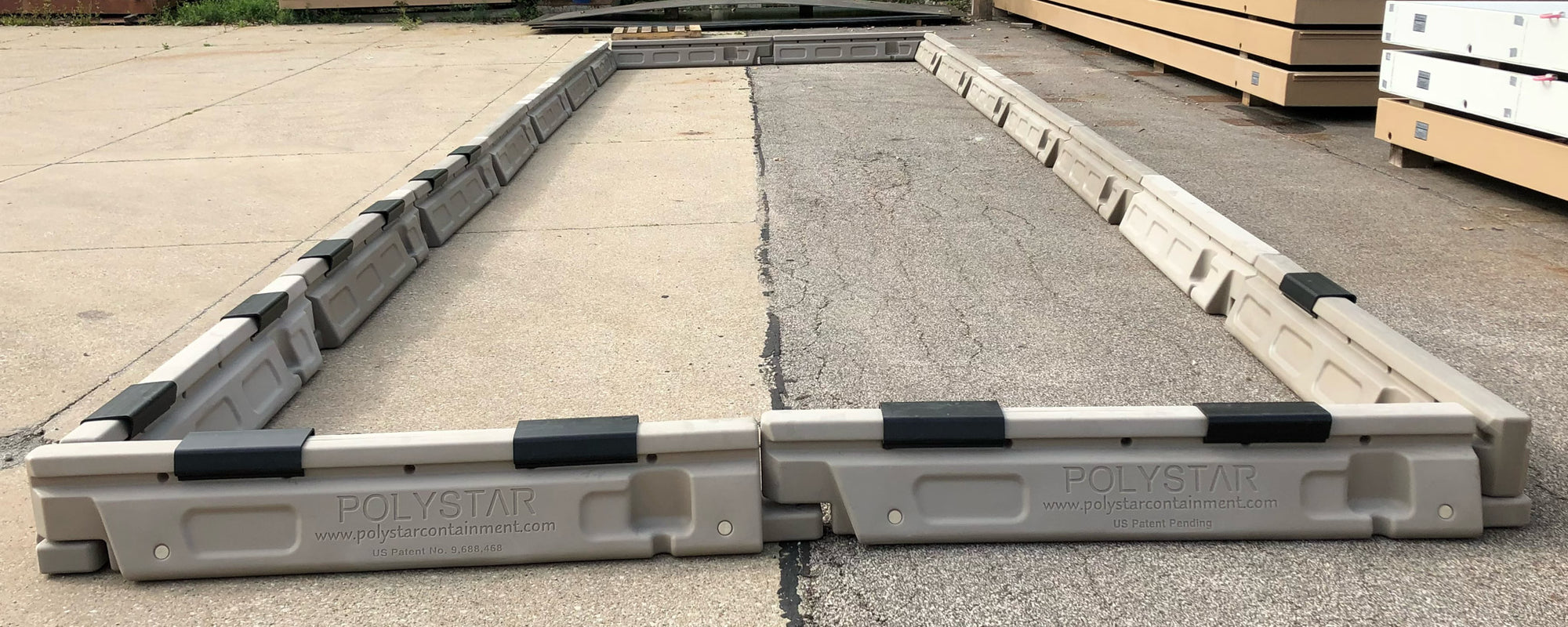 POLYSTAR HARD POLY 1FT WALLS