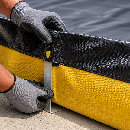 ProFlex L-Bracket Secondary Spill Containment Berm