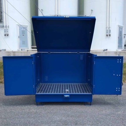 Ultra-Hard Top S4 Steel Spill Pallet