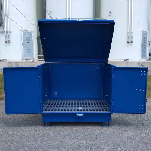 Ultra-Hard Top S4 Steel Spill Pallet