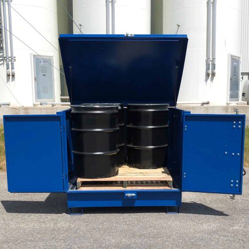 Ultra-Hard Top S4 Steel Spill Pallet