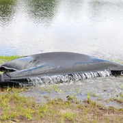 An Ultra-Dewatering bag is opened