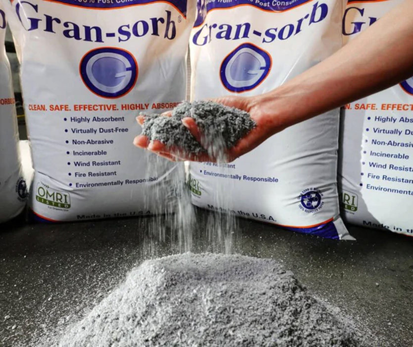 A close up of Gran-sorb absorbent