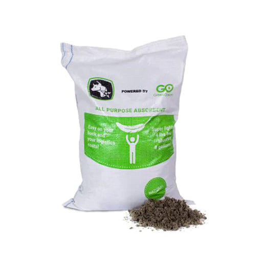 A bag of Spill Bully LAVA all purpose absorbent