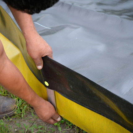 DuraFlex L-Bracket Secondary Spill Containment Berm - Consolidated Containment