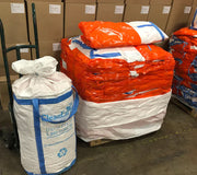 A pallet of several Spill Bully Drum Packs