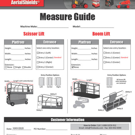 Boom Lift AerialShield® - Practical Overspray Protection