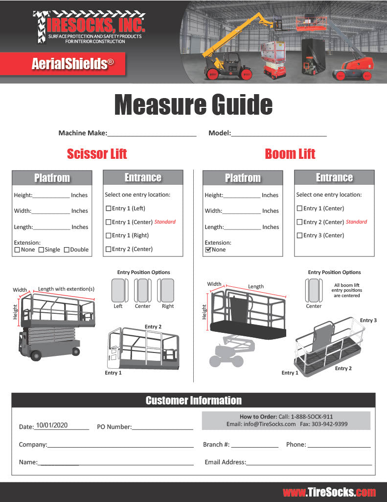 Boom Lift AerialShield® - Practical Overspray Protection