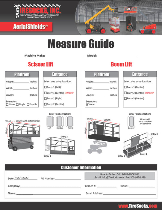 Boom Lift AerialShield® - Practical Overspray Protection