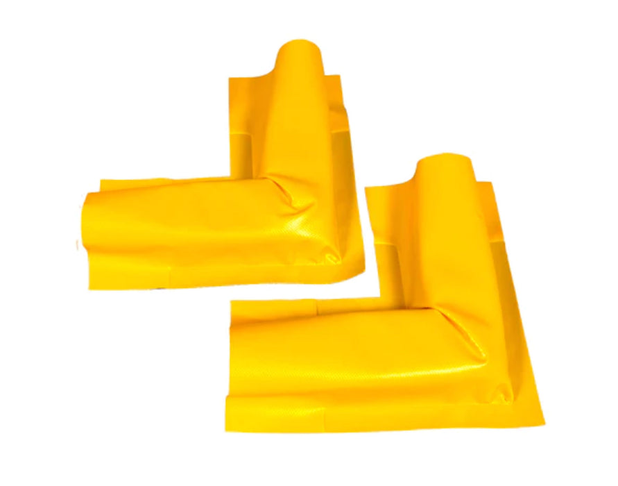 The corners of Ultra-Build a berm