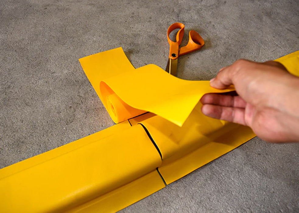 Taping an Ultra-Build a berm