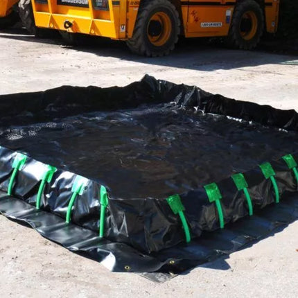 An Ultra-Containment Berm Stake wall model
