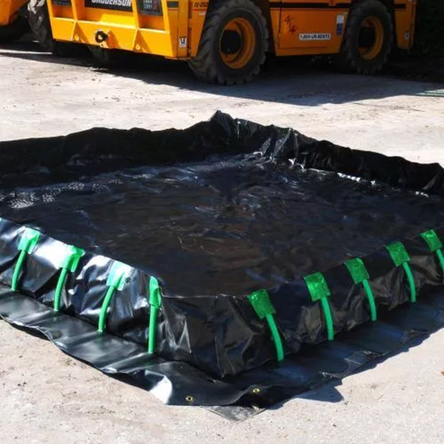 An Ultra-Containment Berm Stake wall model