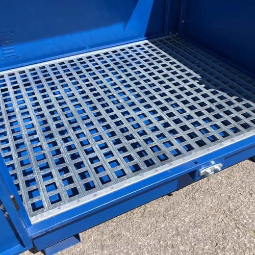 Ultra-Hard Top S4 Steel Spill Pallet